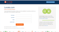 Desktop Screenshot of lunato.com